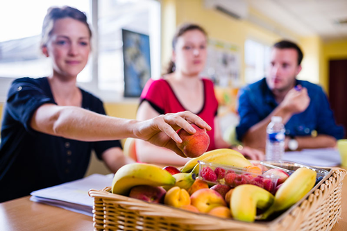 Photo de panier Minute Fruitée dans une entreprise